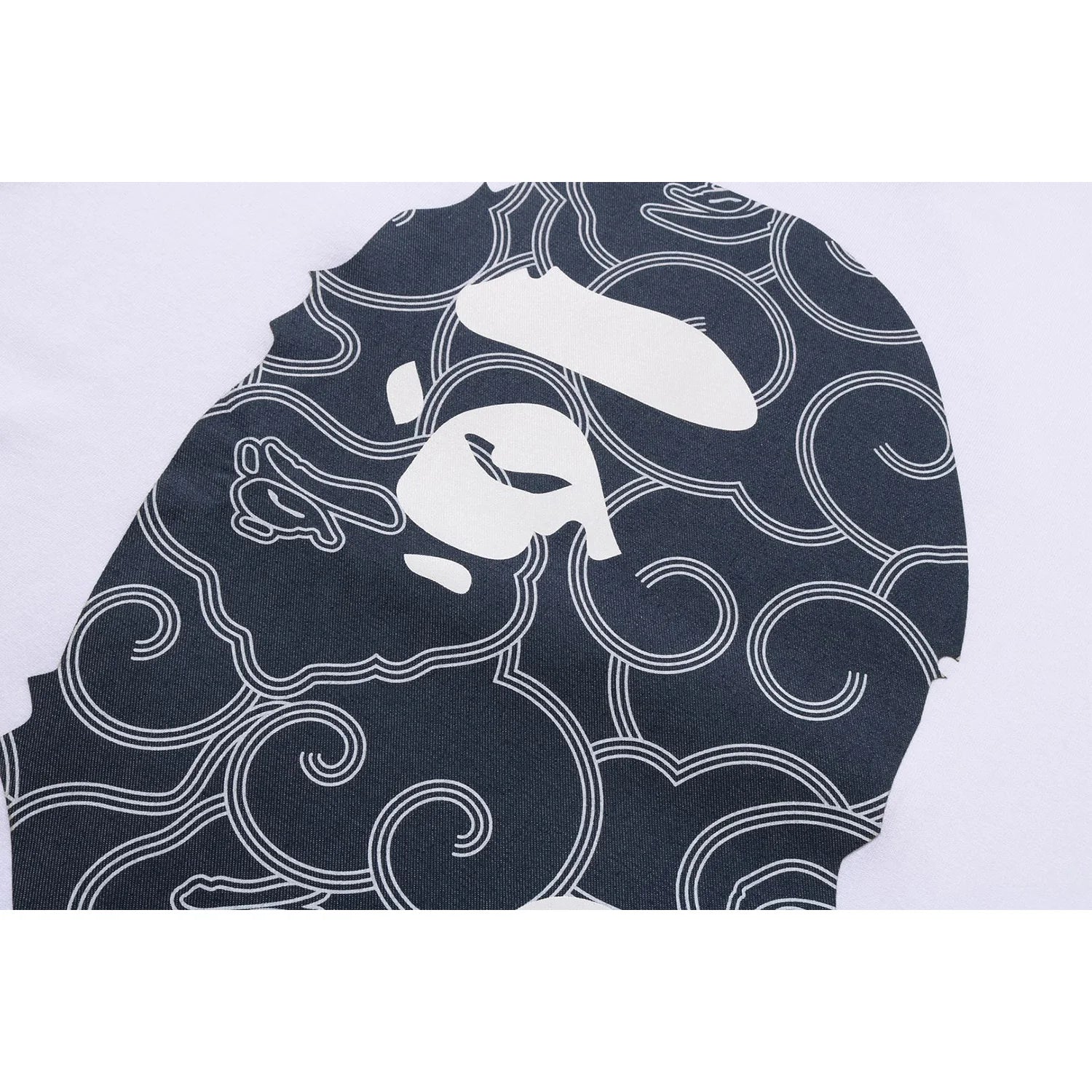 JAPANESE CLOUD CAMO BIG APE HEAD TEE MENS