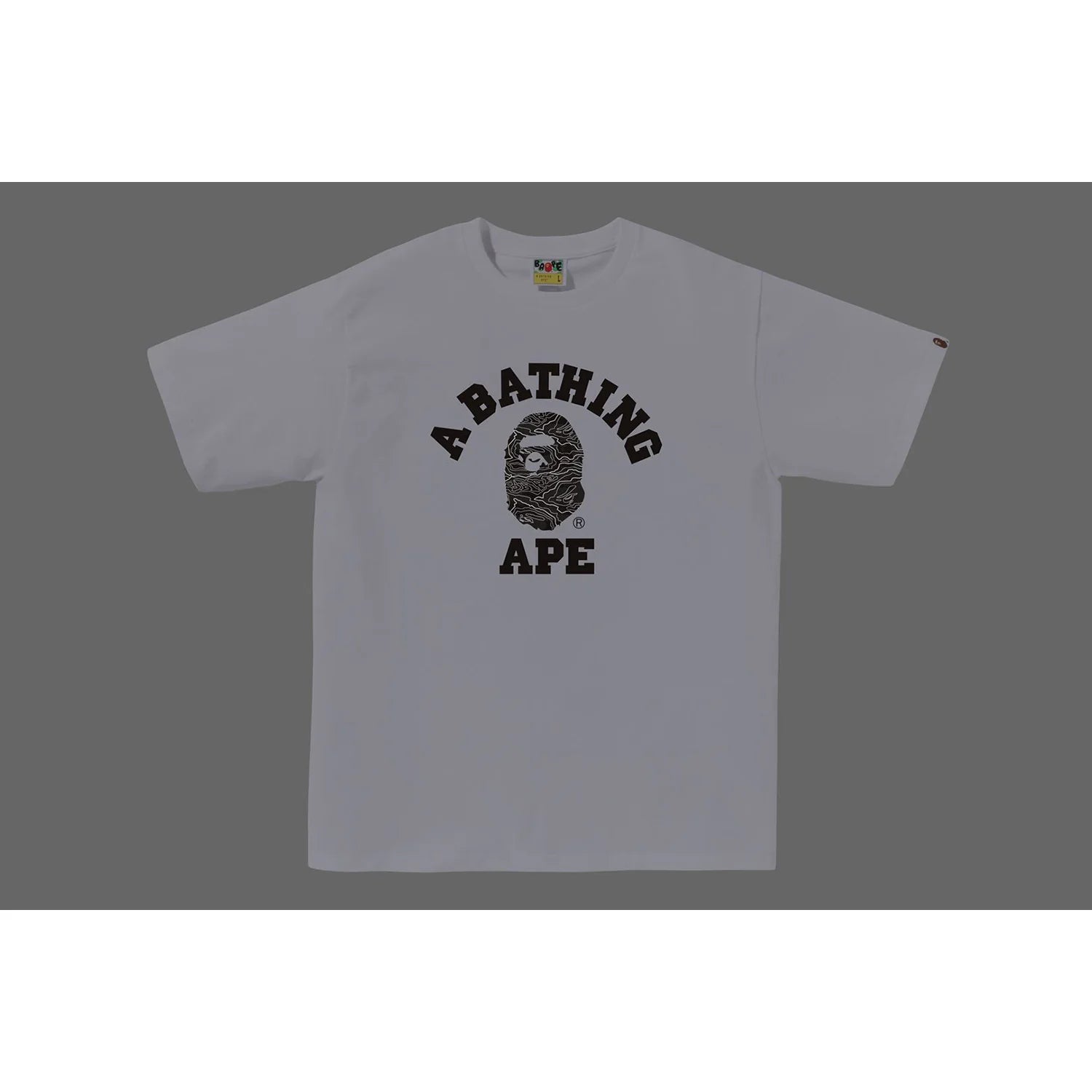 LAYERED LINE CAMO COLLEGE TEE MENS