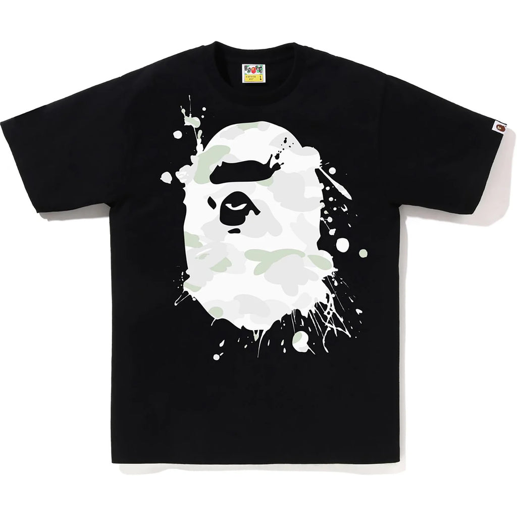 CITY CAMO PAINTING APE HEAD TEE MENS