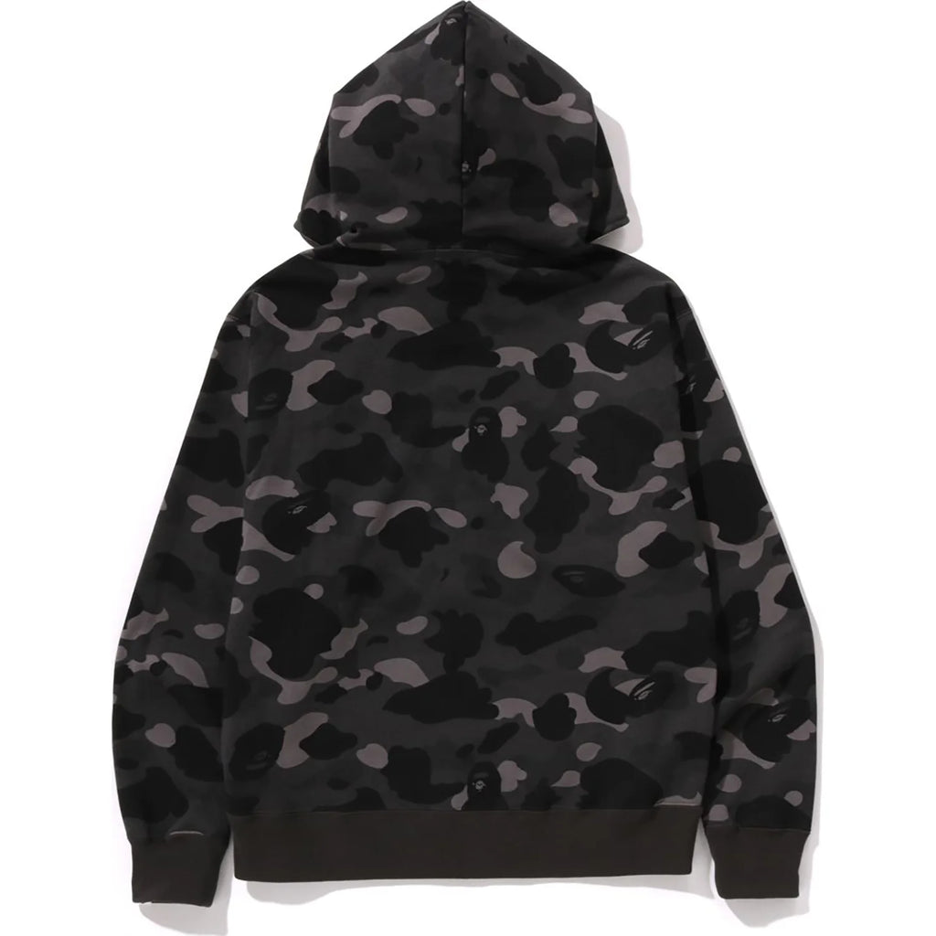 ONE POINT COLOR CAMO CROPPED FULL ZIP HOODIE MENS