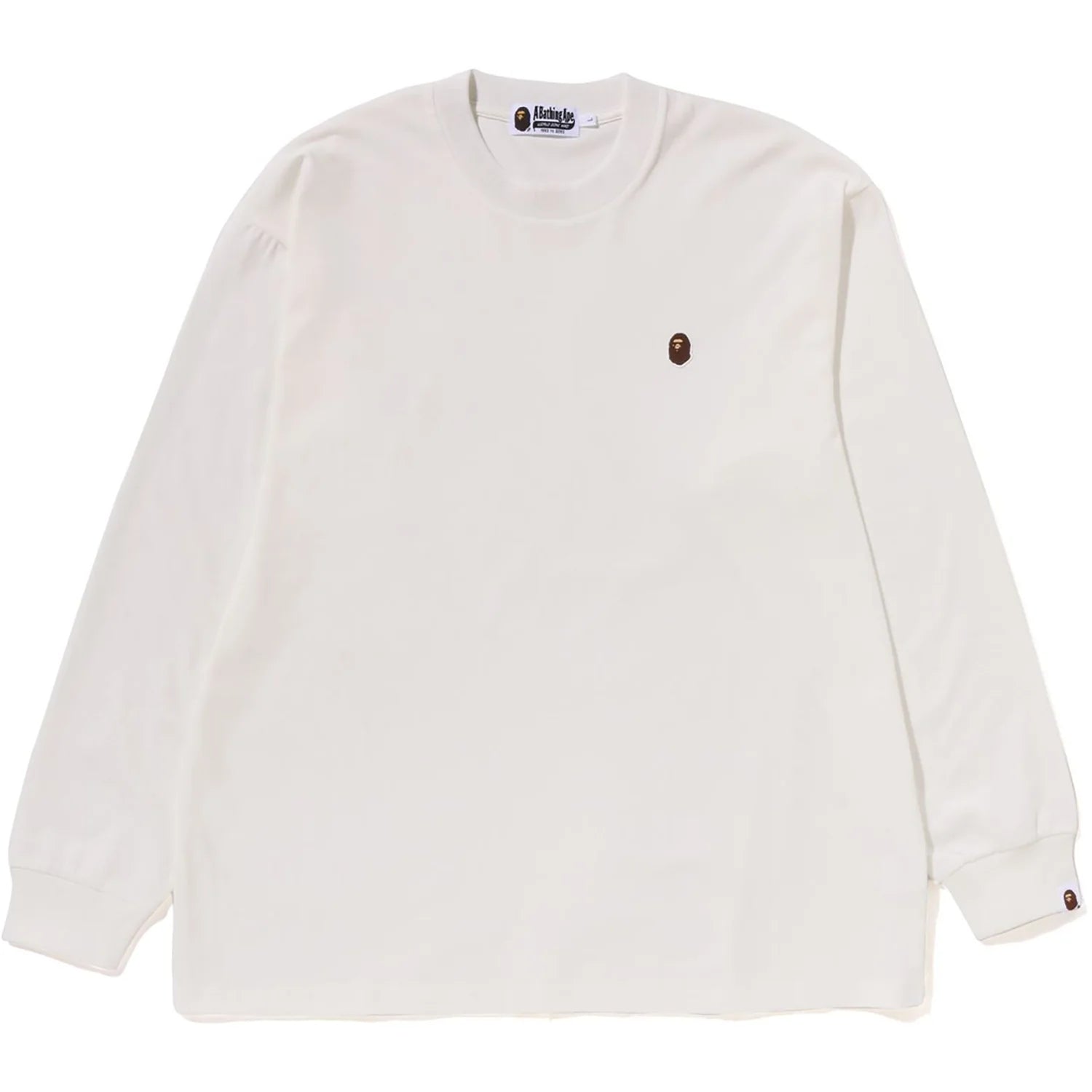 APE HEAD ONE POINT L/S TEE MENS