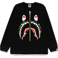 ABC CAMO SHARK L/S TEE JR KIDS