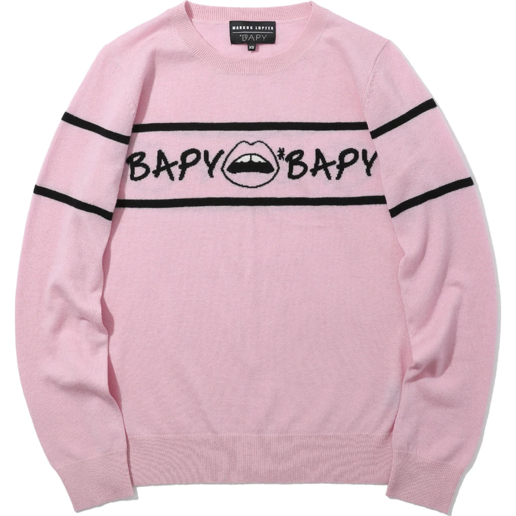 BAPY X MARKUS LUPFER KNIT LIP LADIES