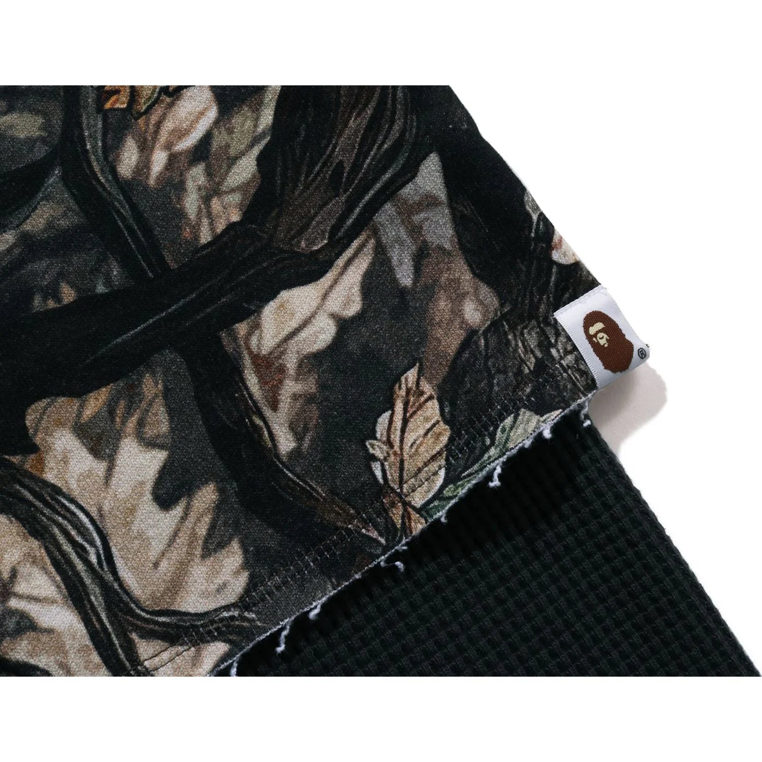 TREE EDGE CAMO LAYERED PULLOVER HOODIE MENS