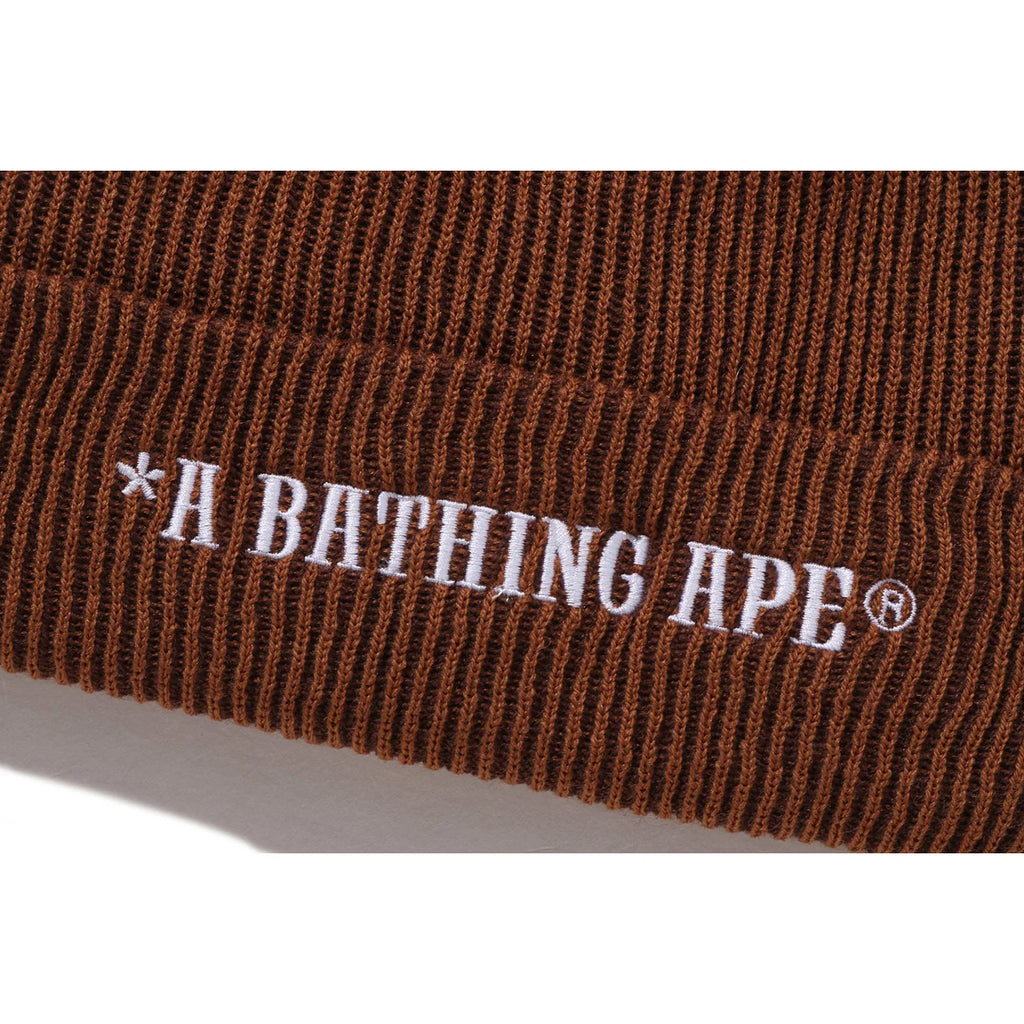 A BATHING APE KNIT CAP MENS