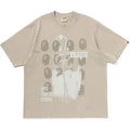 SPRAY PRINT MULTI LOGO RELAXED FIT TEE MENS