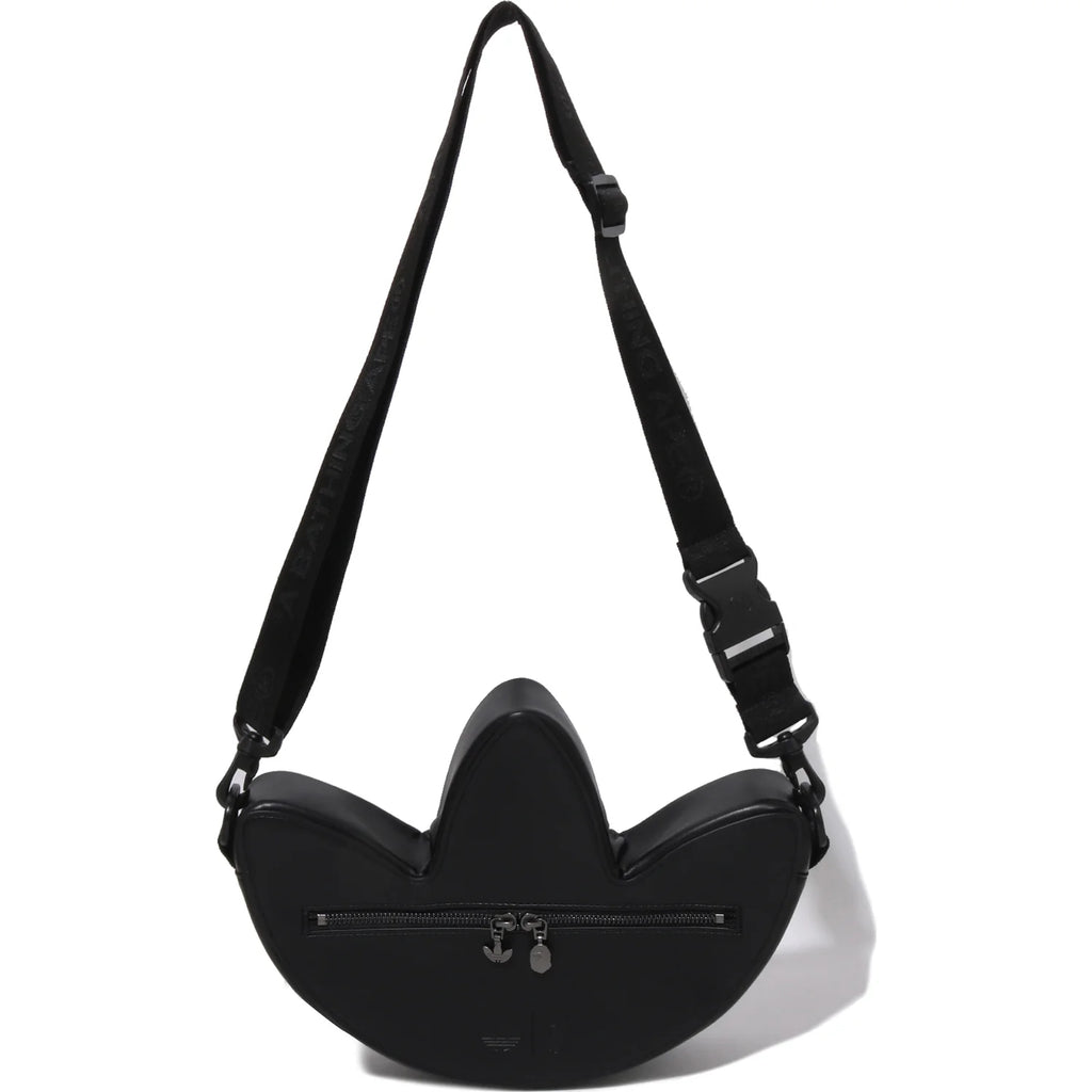 BAPE X ADIDAS CAMO TREFOIL SHOULDER BAG MENS