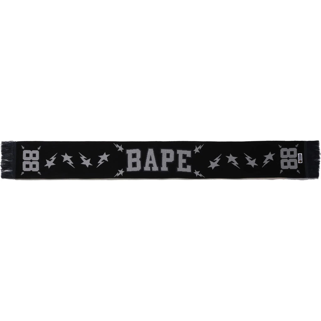 BAPE LOGO JACQUARD SCARF