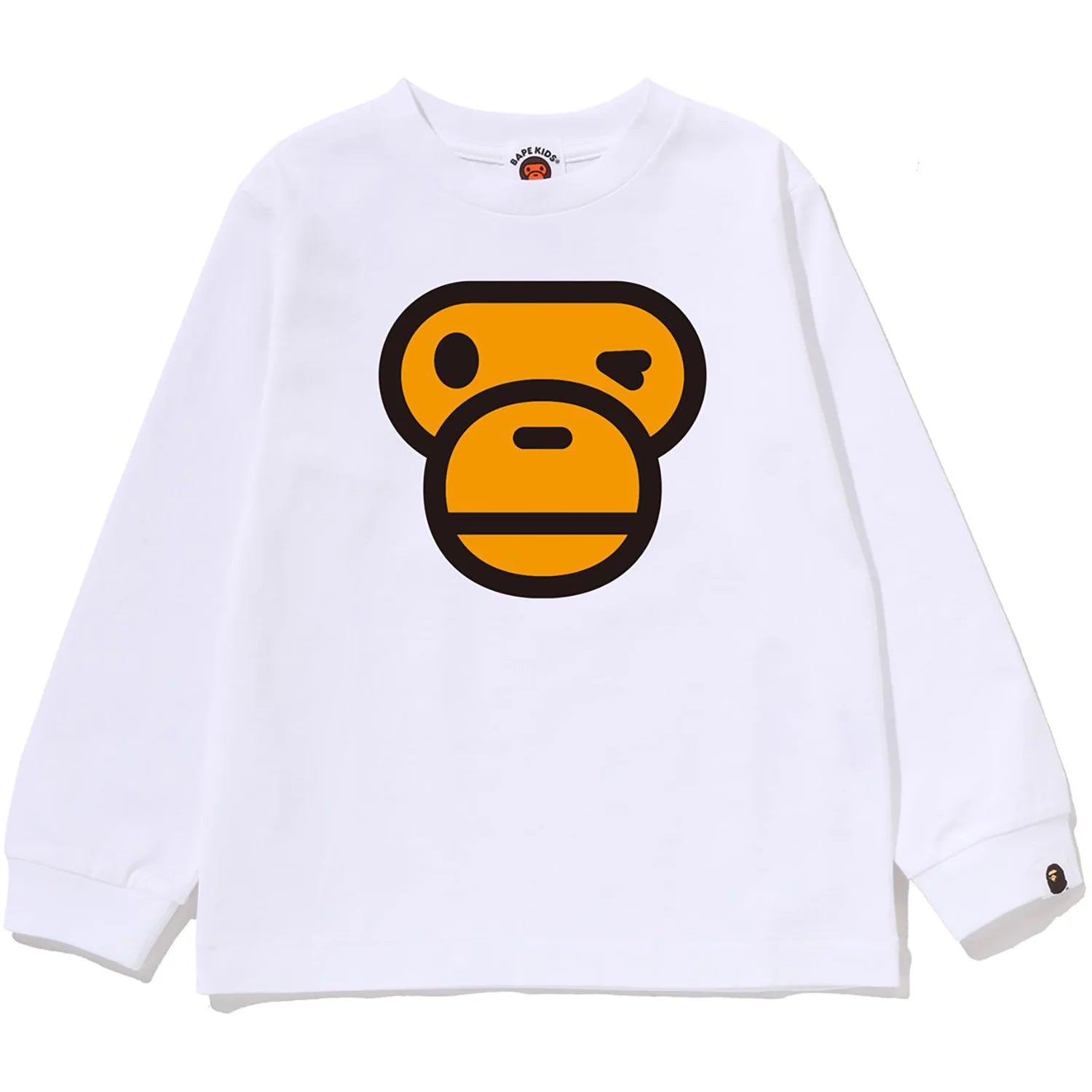 WINKING MILO FACE LS TEE KIDS