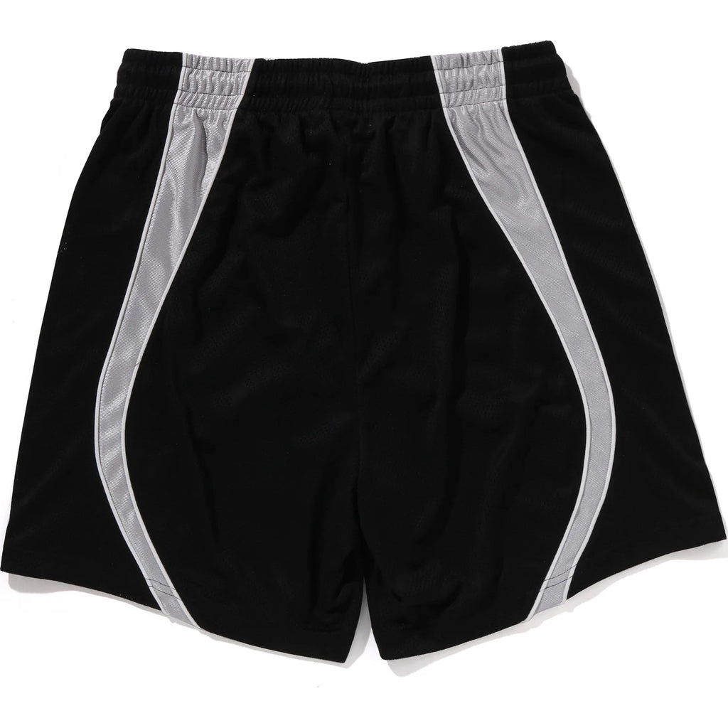 SOLID CAMO JACQUARD MULTILOGO RELAXED FIT SWEAT SHORTS MENS
