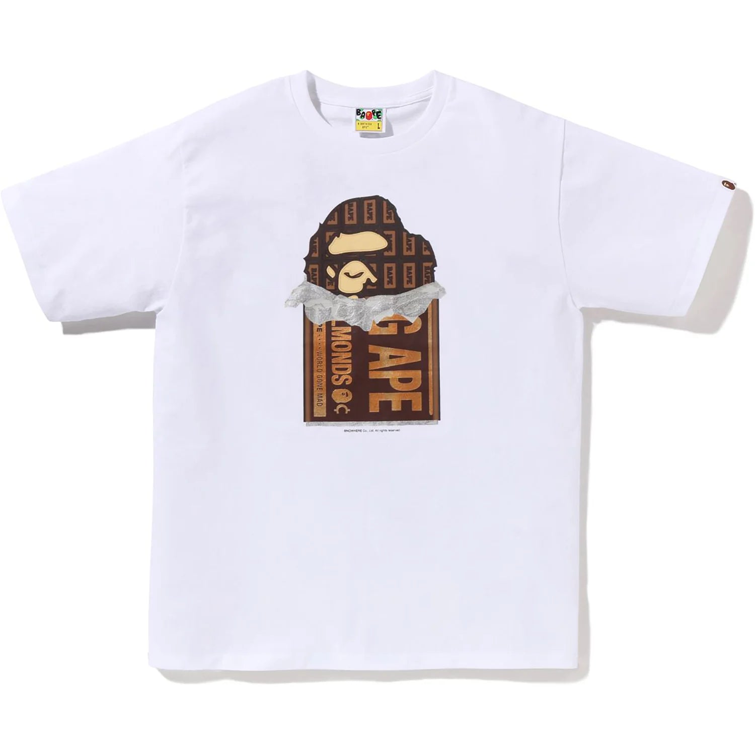 CHOCOLATE BAR APE HEAD TEE MENS