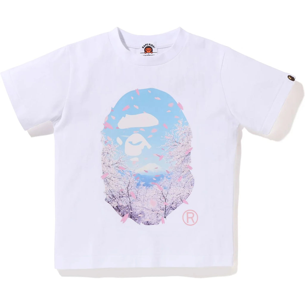 SAKURA PHOTO APE HEAD TEE KIDS