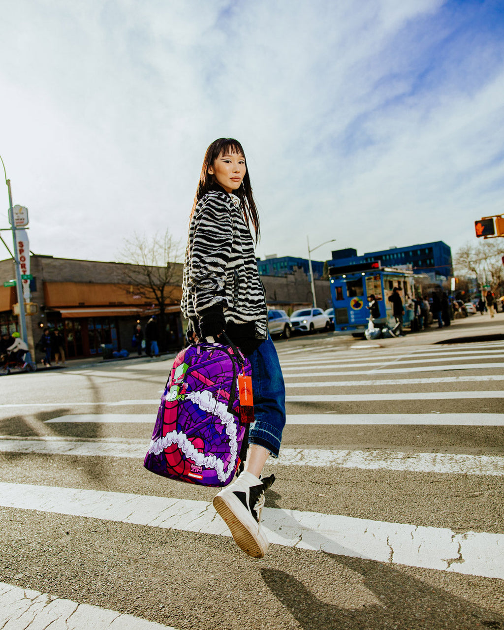 INVADER ZIM CLOUD PUFF DLXSR BACKPACK
