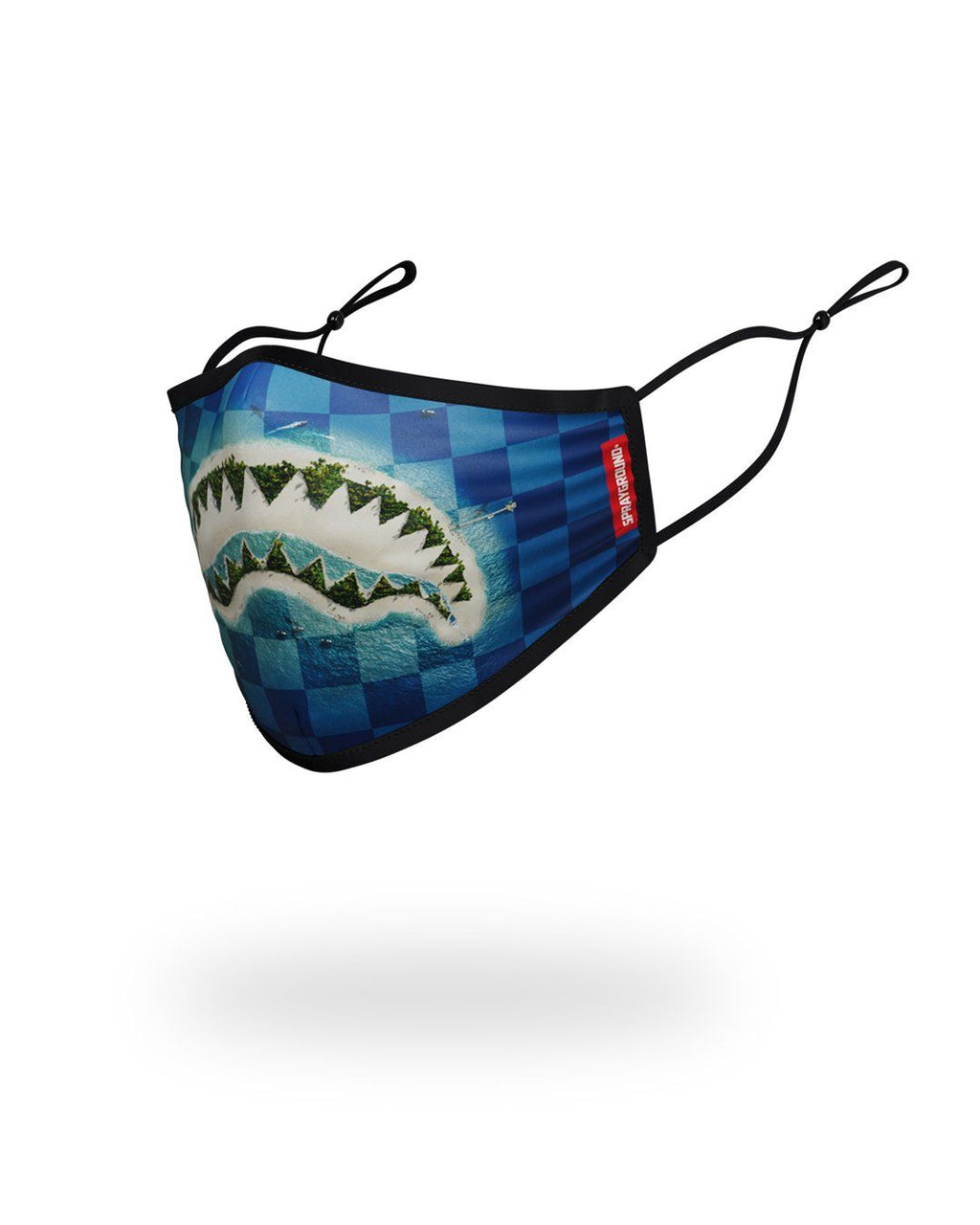 KIDS FORM FITTING MASK: SHARK ISLAND