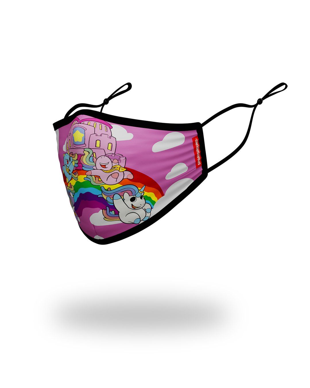 KIDS FORM FITTING MASK: RAINBOW BOUNCE