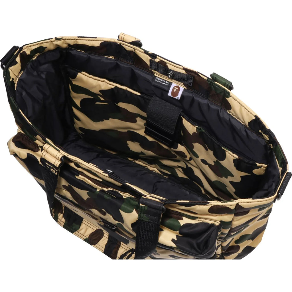 PORTER 1ST CAMO UTILITY TOTE BAG MENS
