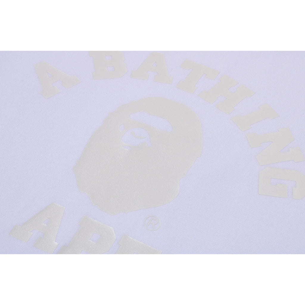 BAPE US BLACK FRIDAY METALLIC COLLEGE RELAXED FIT TEE MENS