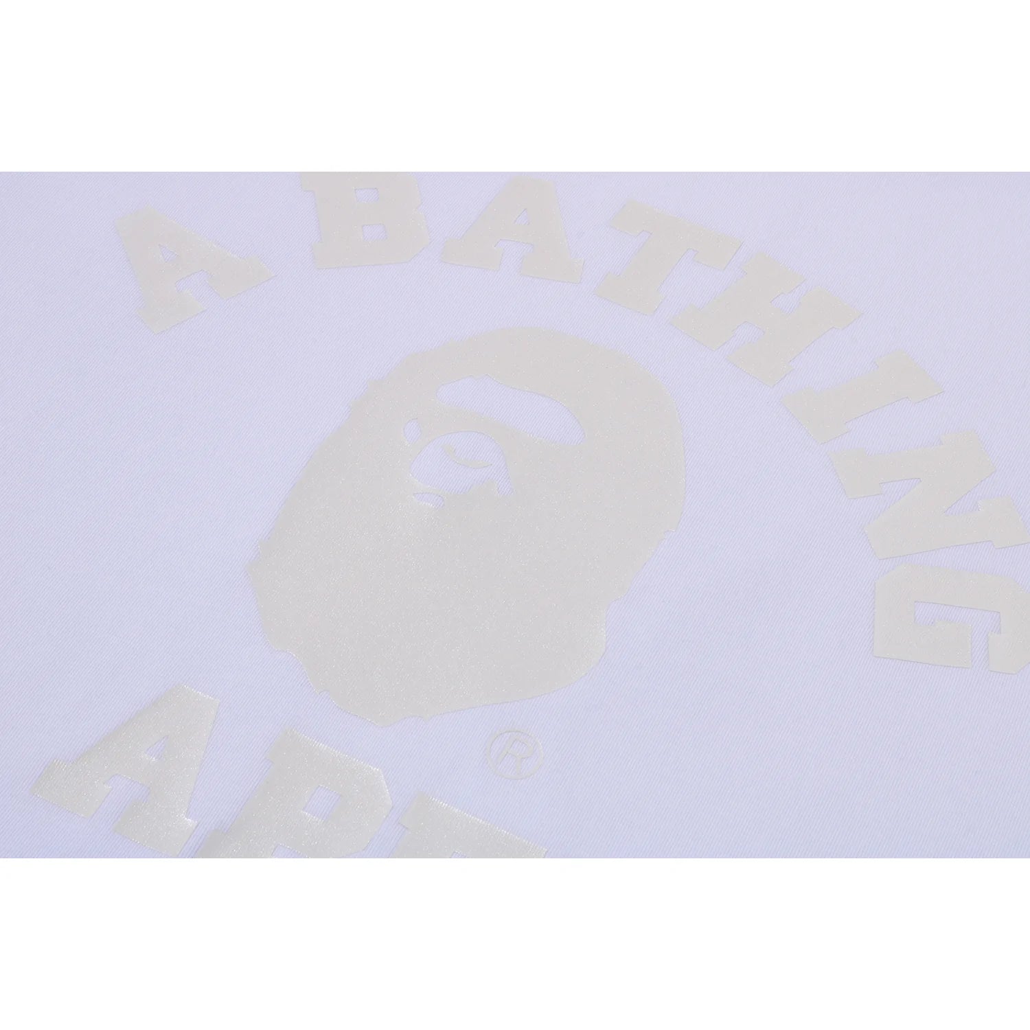 BAPE US BLACK FRIDAY METALLIC COLLEGE RELAXED FIT TEE MENS