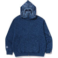 CLOUD CAMO TIGER UPCYCLED RELAXED FIT FULL ZIP HOODIE MENS