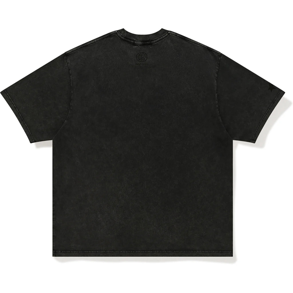 BAPE X KIDSUPER GARMENT DYE COLLEGE LOGO TEE MENS
