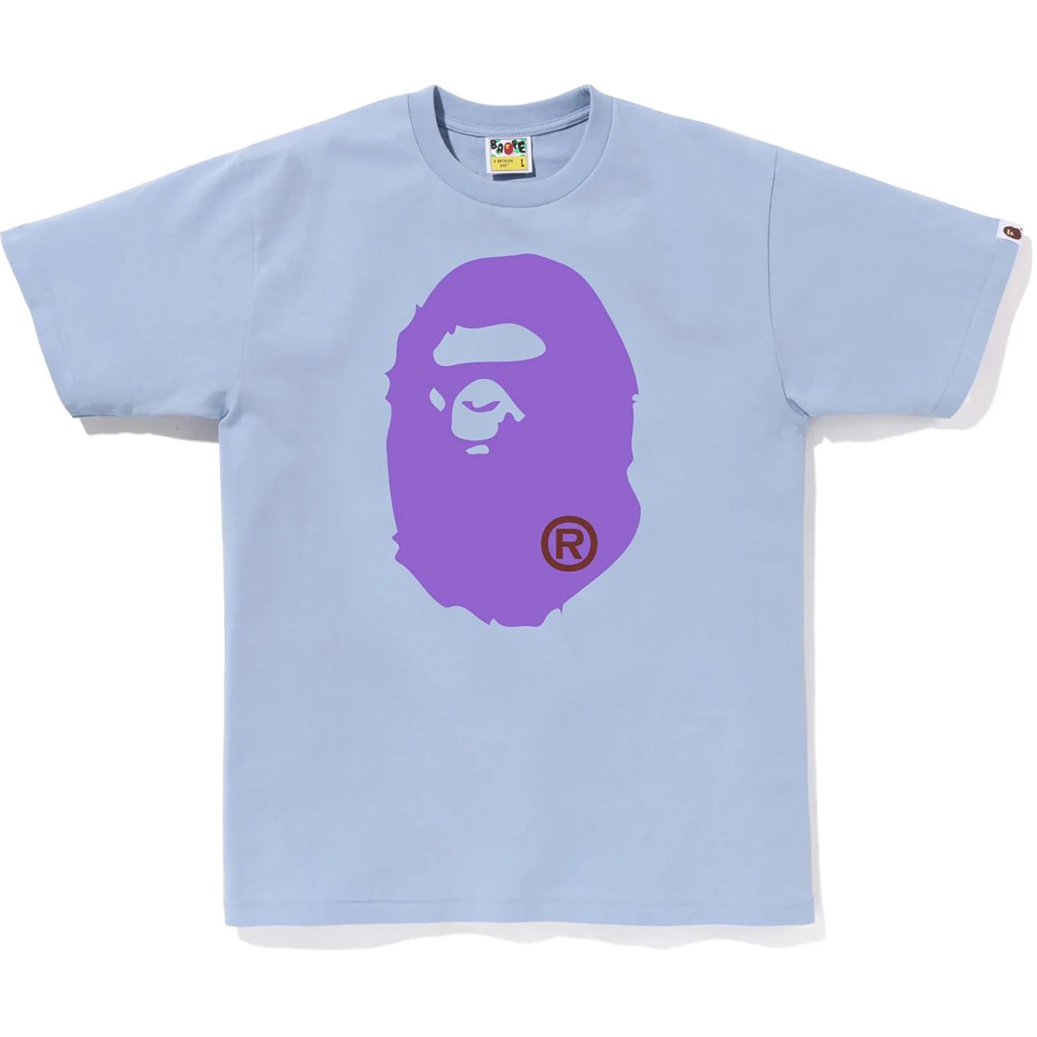 BAPE MENS COLORS BIG APE HEAD T-SHIRT