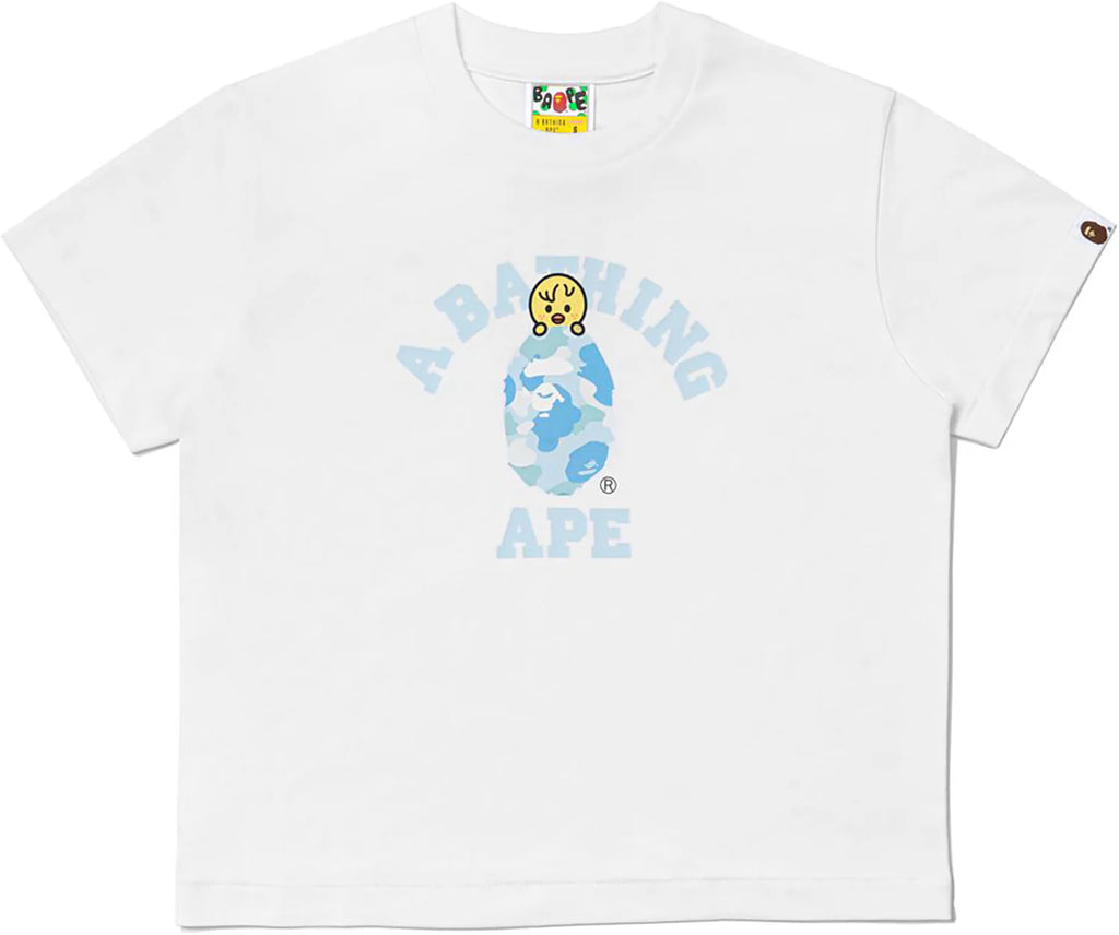 BAPE X STRAYKIDS BBOKARI COLLEGE TEE LADIES