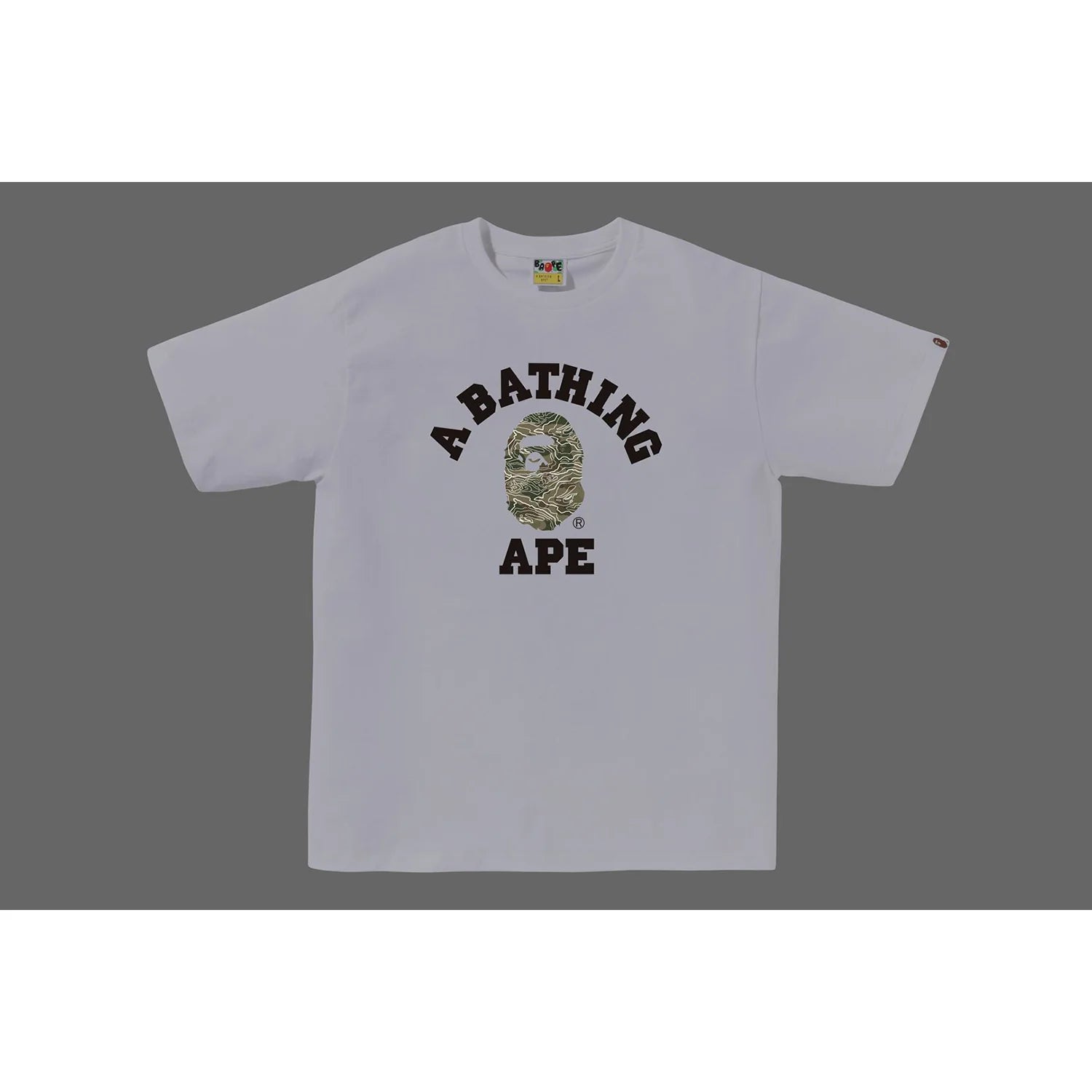 LAYERED LINE CAMO COLLEGE TEE MENS