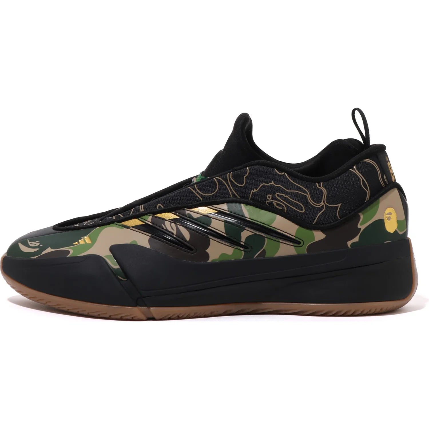 BAPE X ADIDAS - DAME 9 BAPE CAMO MENS