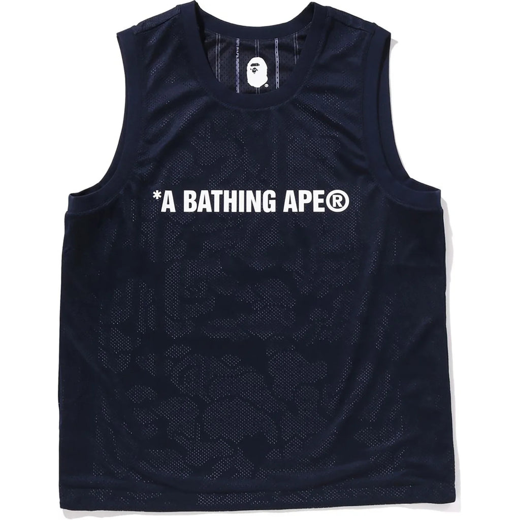 REVERSIBLE MULTI LOGO TANK TOP MENS