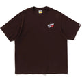 BAPE MENS A BATHING APE LOGO RELAXED FIT TEE
