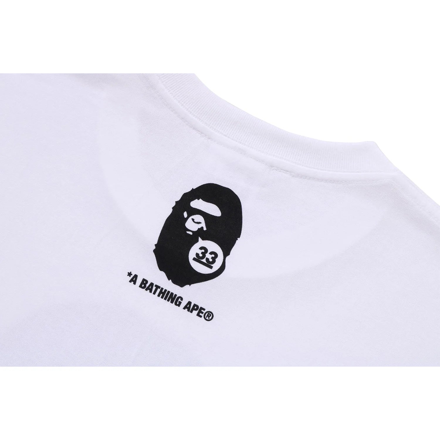 A BATHING APE 33RD ANNIV. BABY MILO TEE MENS