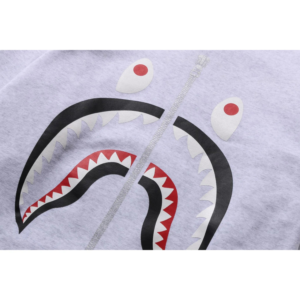 BAPE MENS SHARK CREWNECK SWEATSHIRT