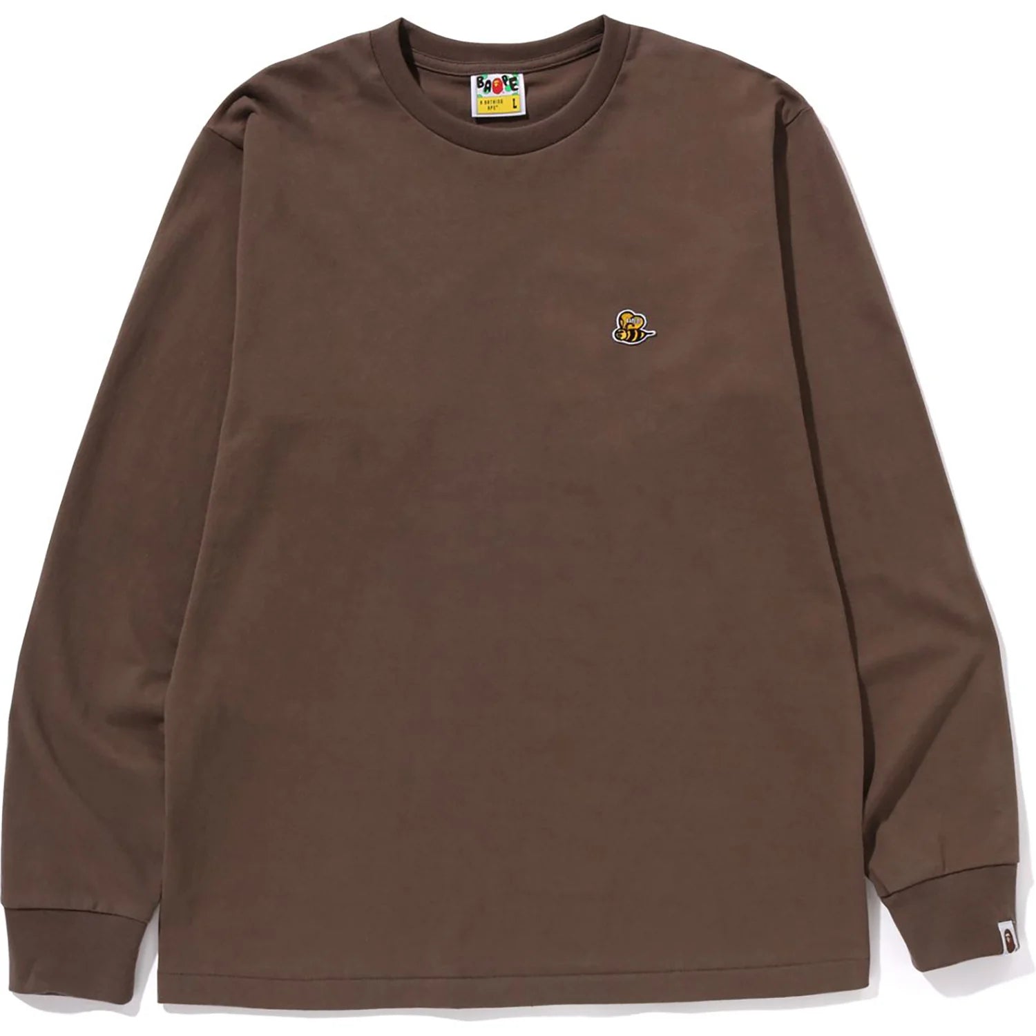 BAPE BEE ONE POINT L/S TEE MENS