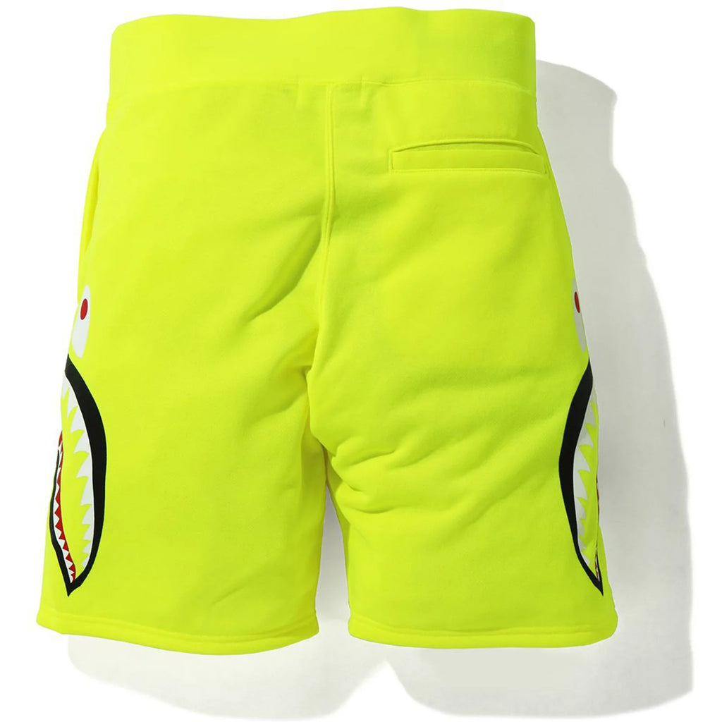 NEON SHARK SWEAT SHORTS MENS
