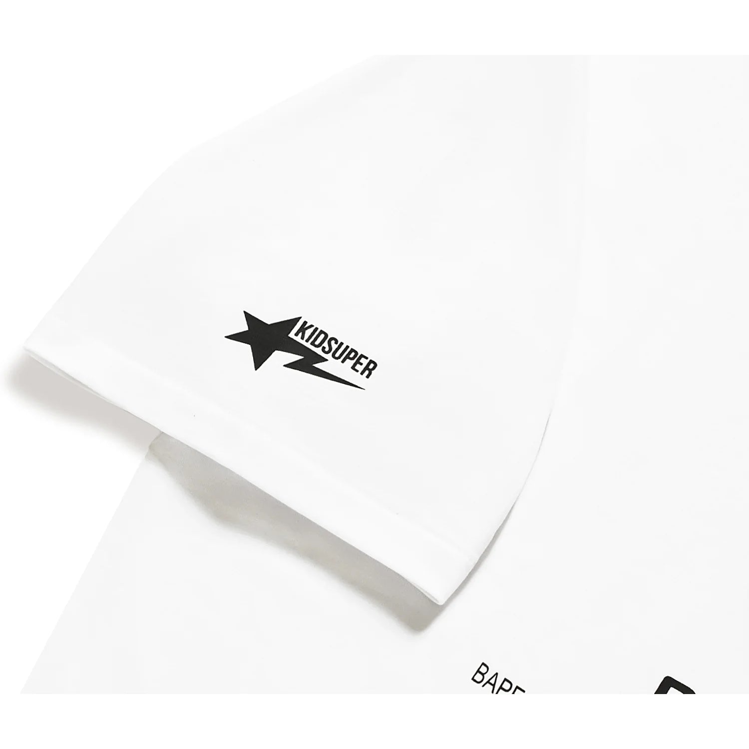 BAPE X KIDSUPER BAPEISM LOGO TEE MENS