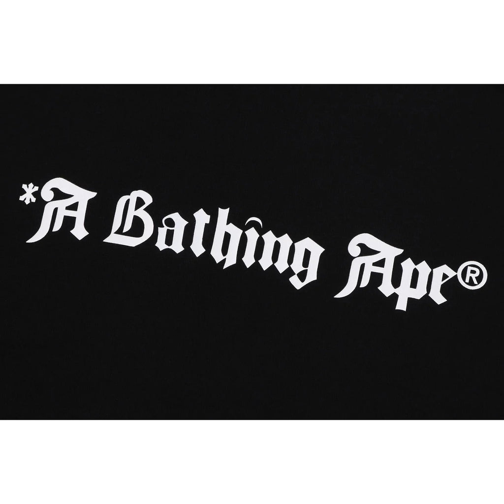 A BATHING APE LOGO RELAXED FIT TEE MENS