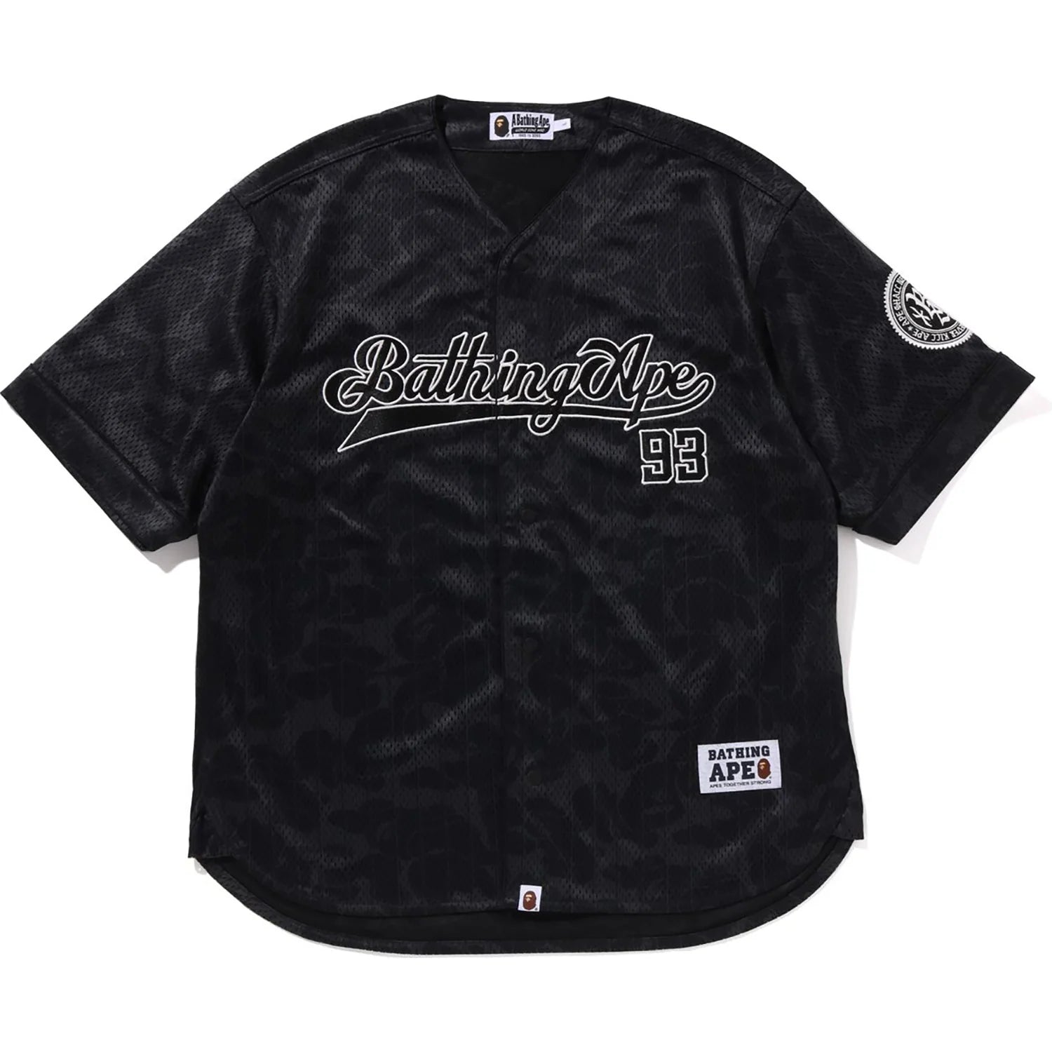 CAMO STRIPE BASEBALL SHIRT MENS