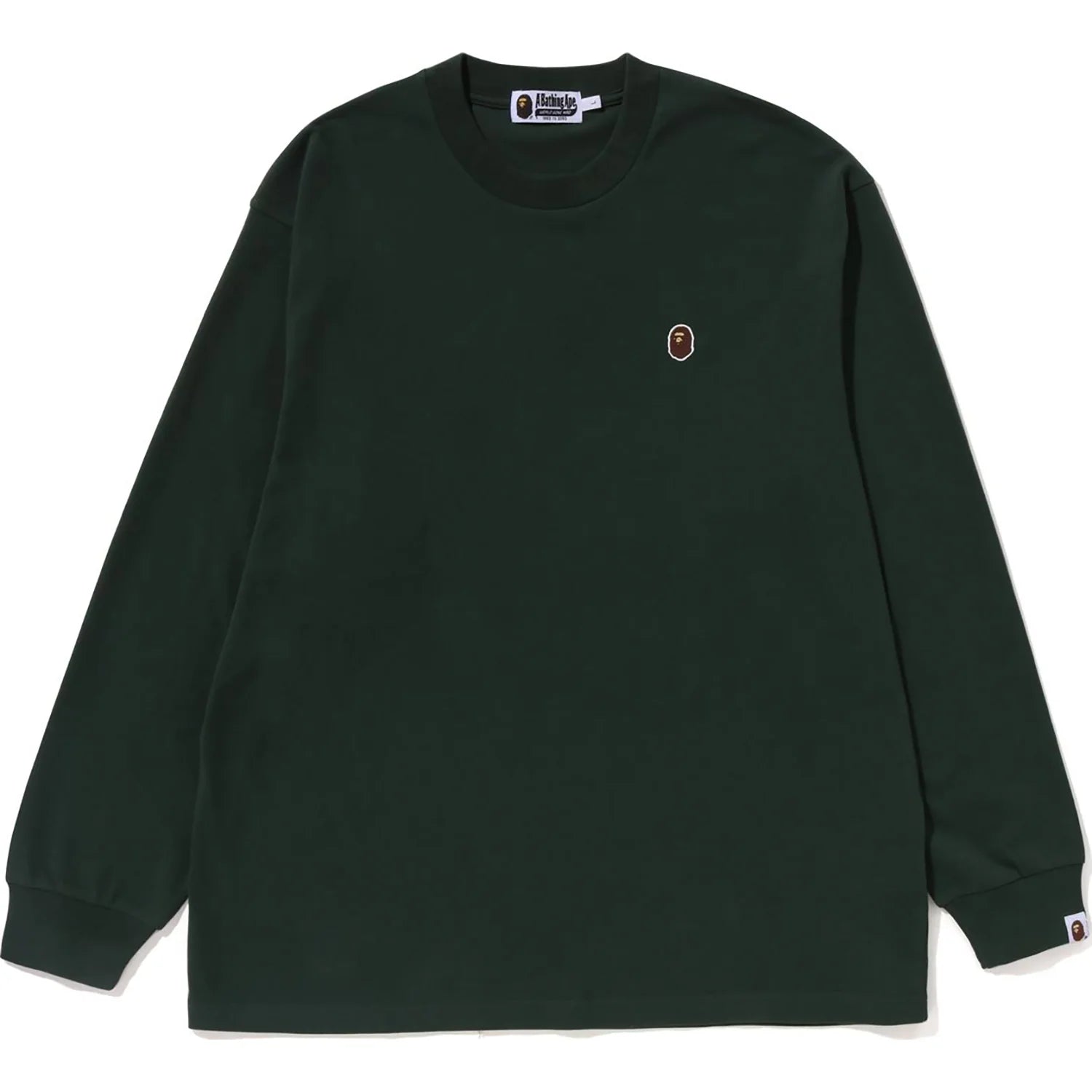 APE HEAD ONE POINT L/S TEE MENS