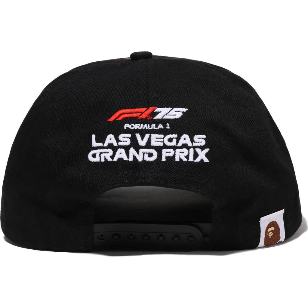 BAPE X F1LV CAMO APE HEAD CAP MENS