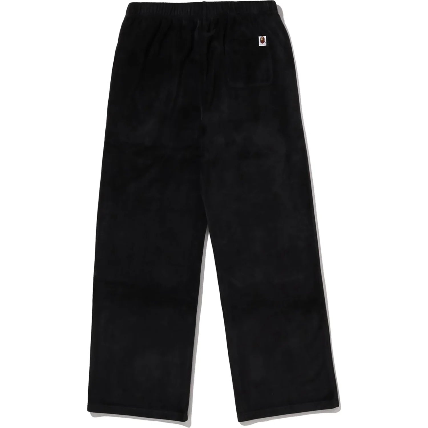 CRYSTAL STONE APE HEAD VELOUR WIDE PANTS LADIES
