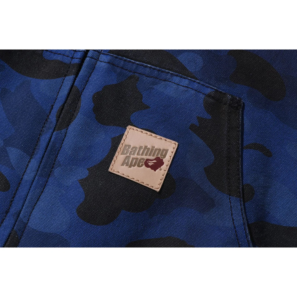 SOLID 1ST CAMO REVERSIBLE SHARK ZIP HEAVY JACKET MENS