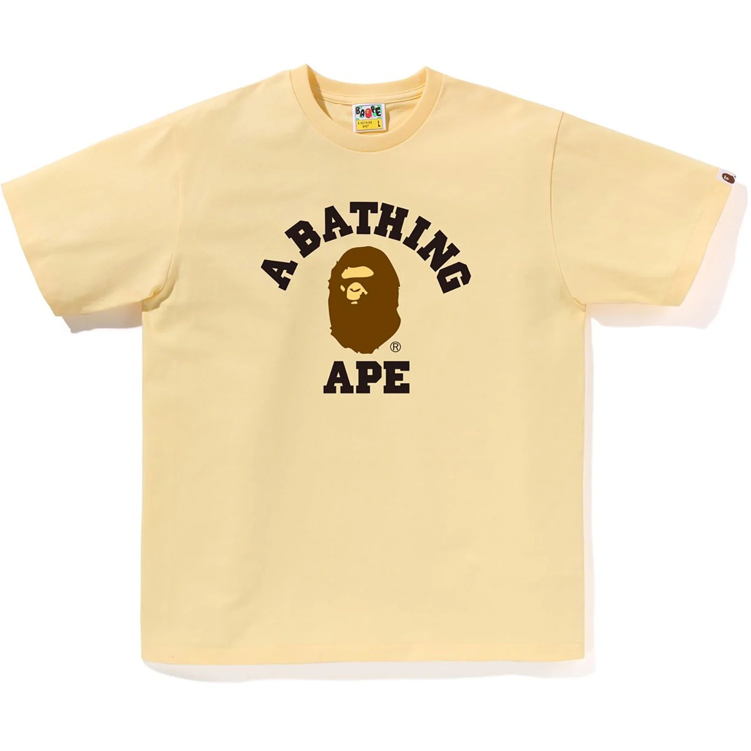 BAPE MENS COLLEGE TEE