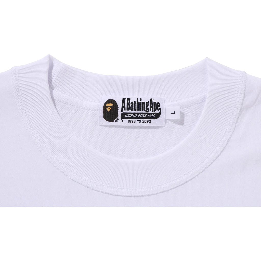 BAPE LOGO INSIDE OUT RELAXED FIT TEE MENS