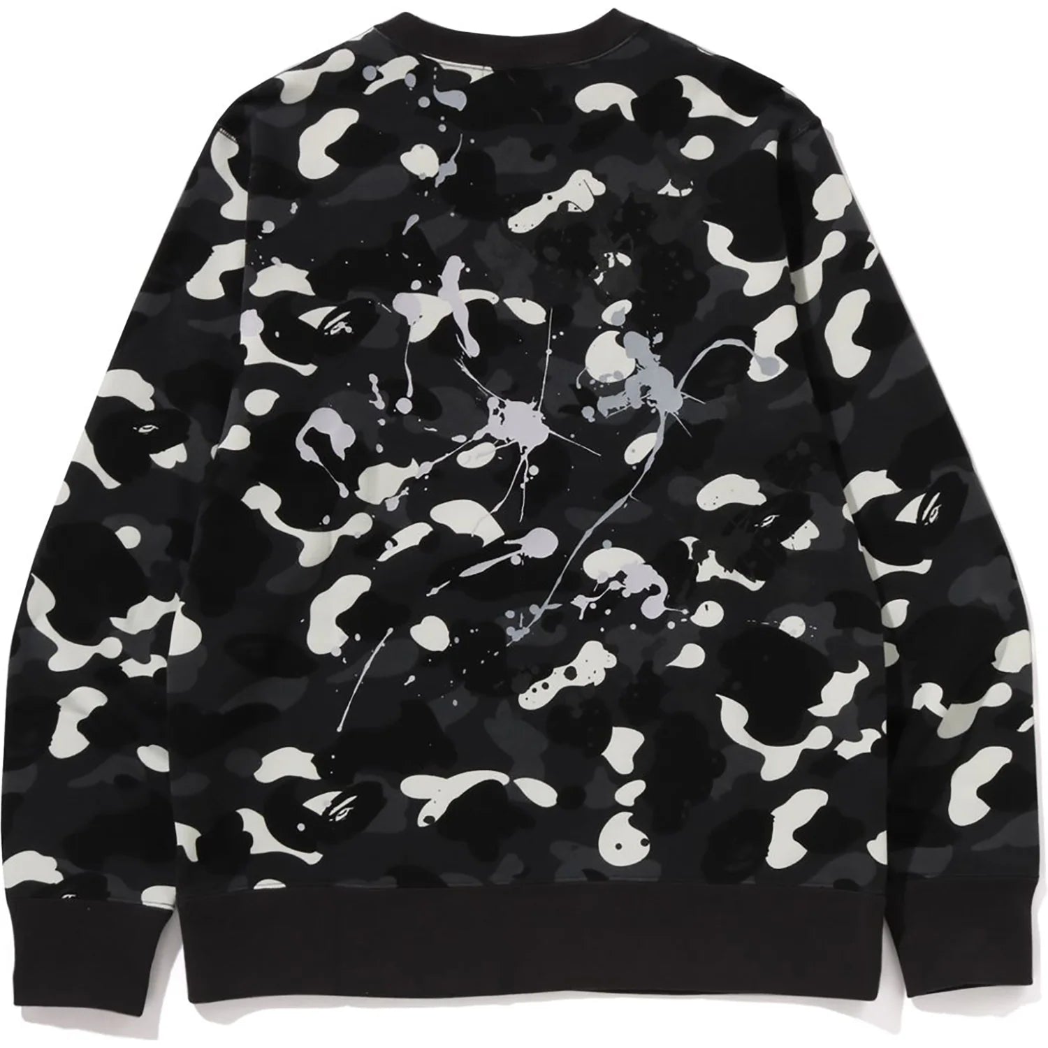 CITY CAMO PAINTING CREWNECK SWEATSHIRT MENS