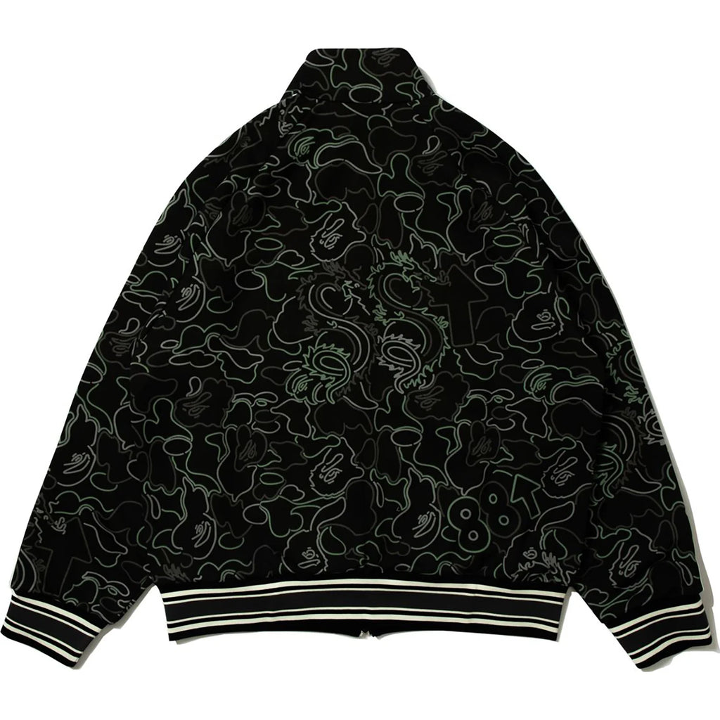 BAPE X 88RISING GLOW IN THE DARK CAMO TRACK JACKET MENS