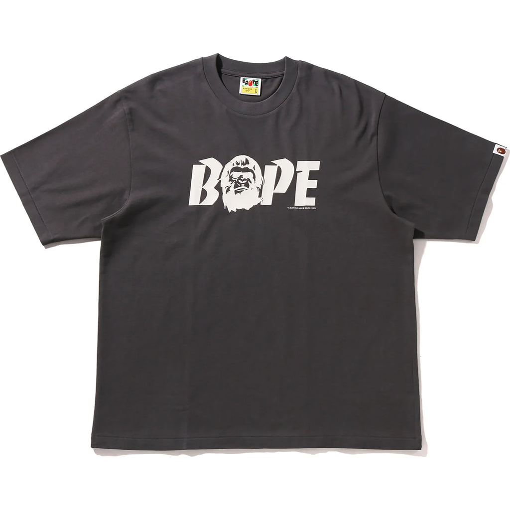 BAPE LOGO RELAXED FIT TEE MENS