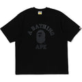 BAPE US BLACK FRIDAY METALLIC COLLEGE RELAXED FIT TEE MENS