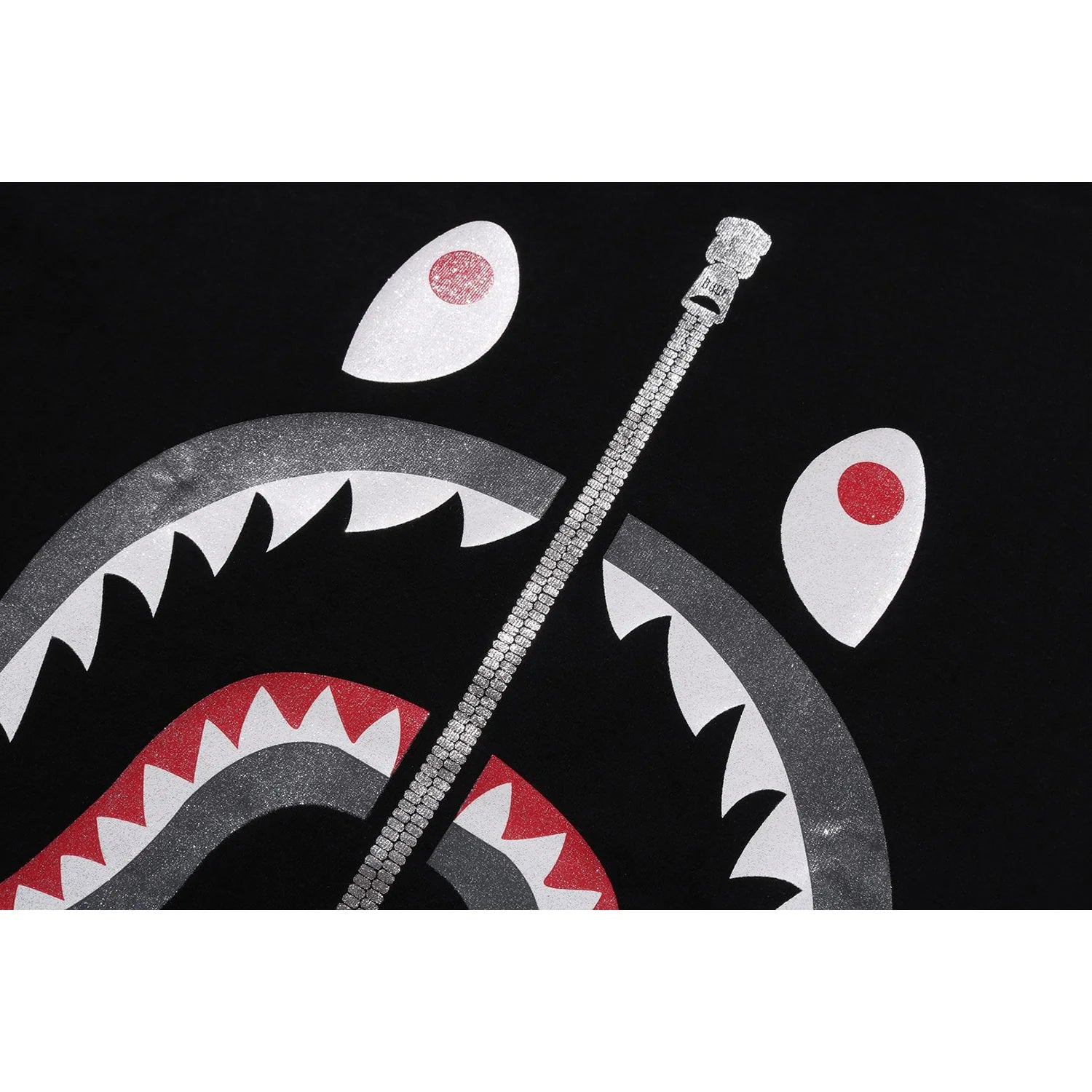 GLITTER SHARK TEE MENS