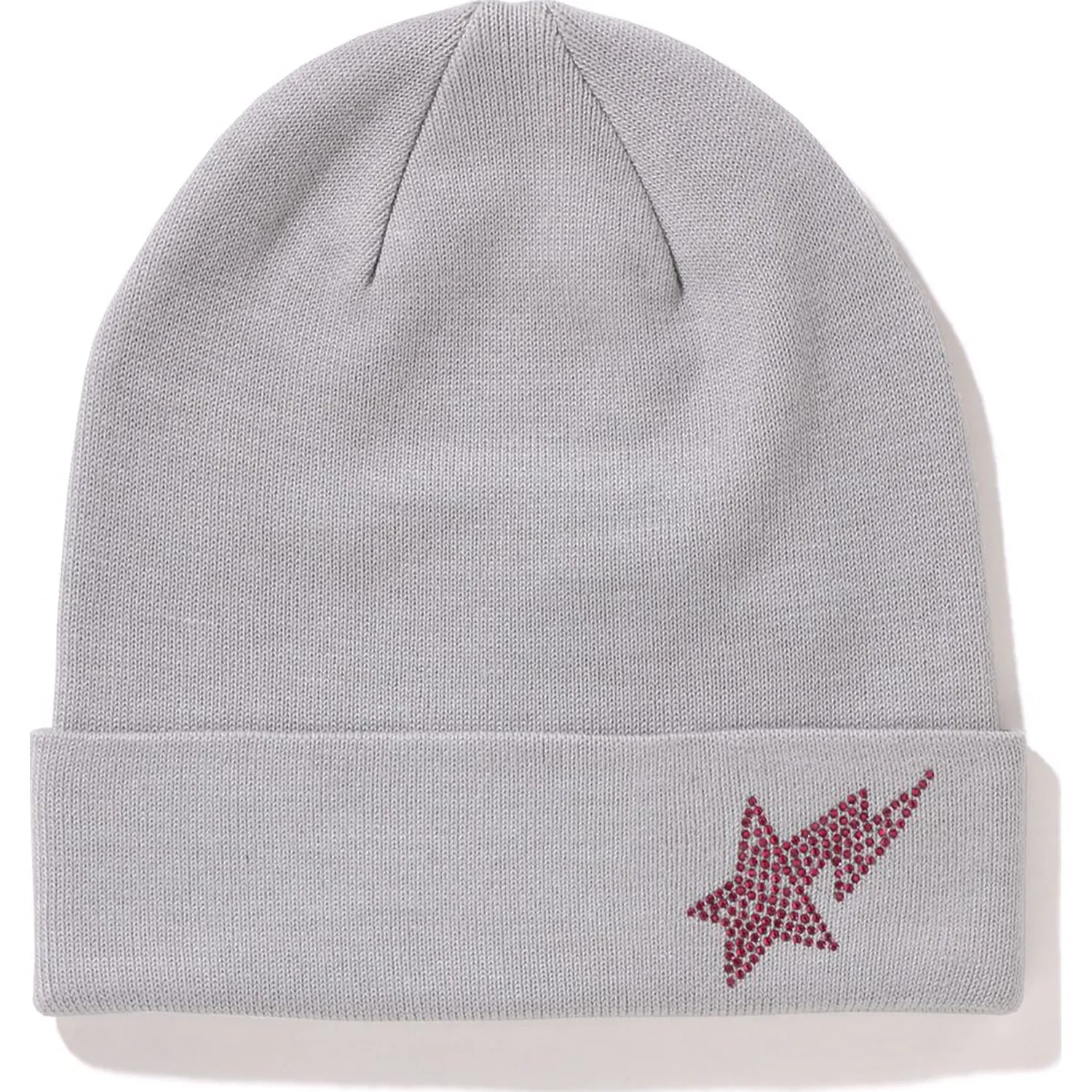 SIDE CRYSTAL STA KNIT CAP LADIES