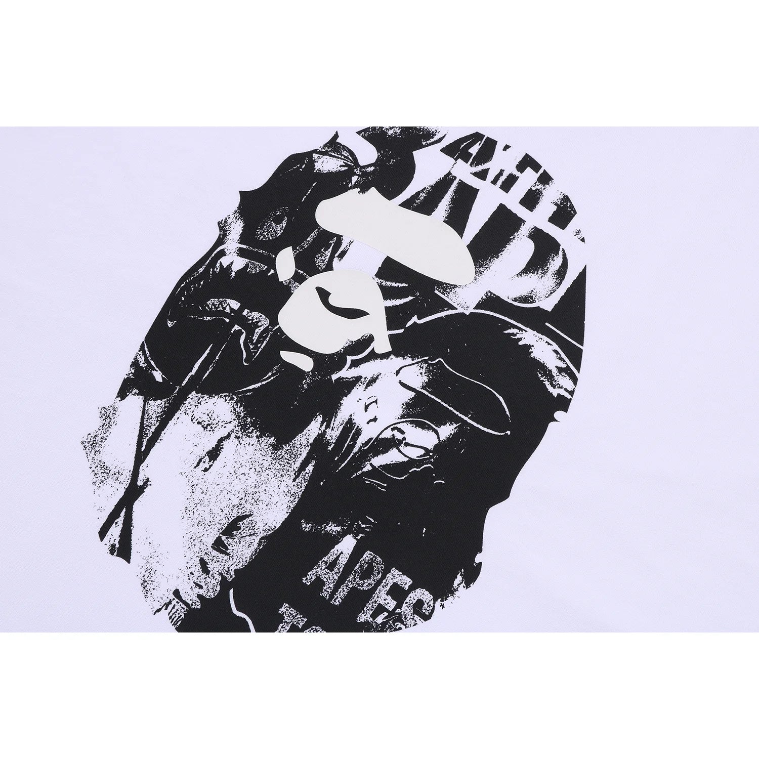 PHOTO PRINT APE HEAD RELAXED FIT TEE MENS
